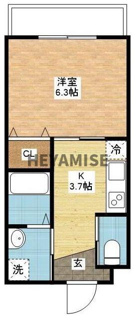 セントポリア泉の間取り