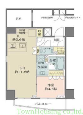 港区北青山のマンションの間取り