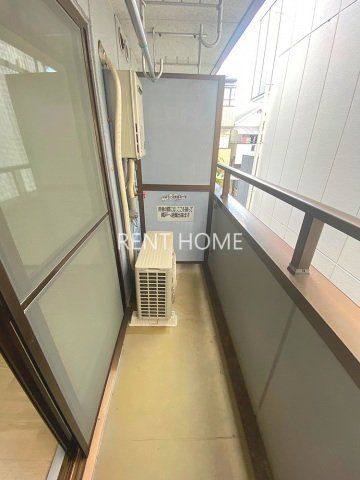 バルコニー　日当り良好