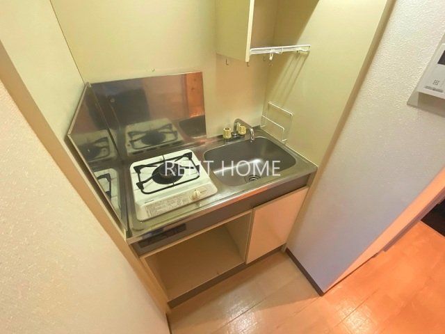 キッチン　１口ガスコンロ付き