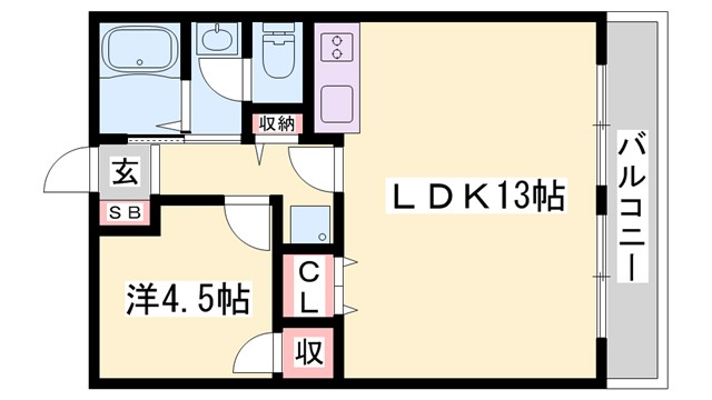 シティ青山の間取り