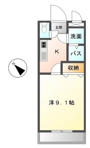 【ひたちなか市大字市毛のアパートの間取り】