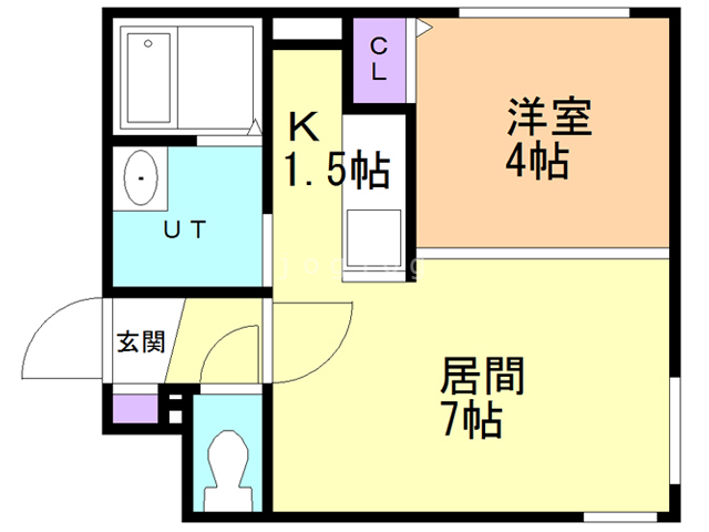 ラフィーネの間取り