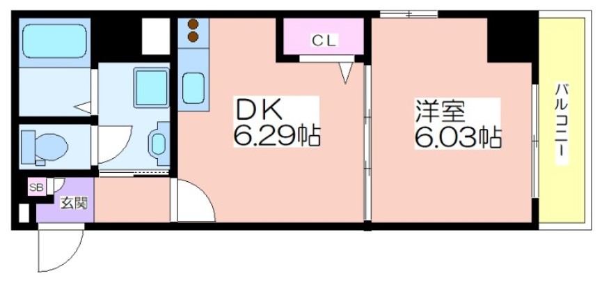 アーバンパーク住之江公園Iの間取り