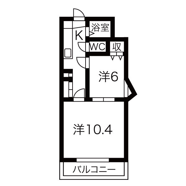 富士ビル第3の間取り