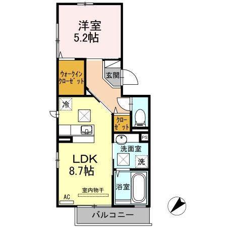 ラヴィトピア新町の間取り