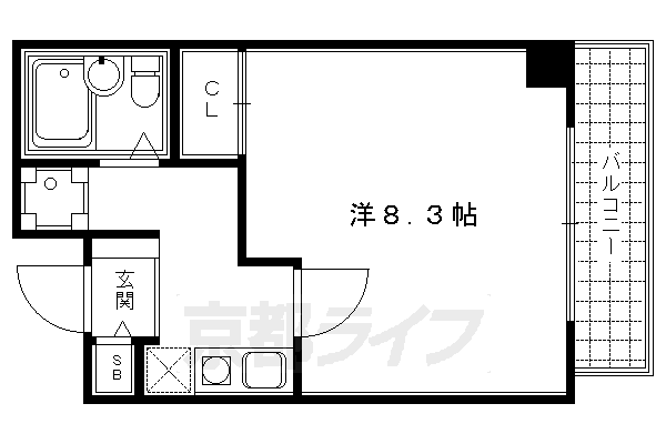 グラデーションの間取り