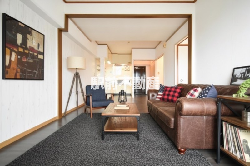 居室・リビング　家具家電はイメージです。