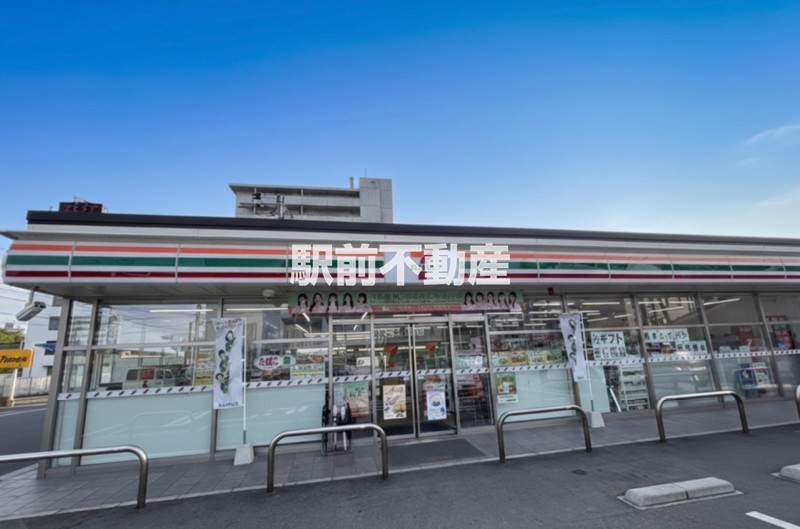 コンビニ　セブンイレブン佐賀愛敬店（コンビニ）まで300m