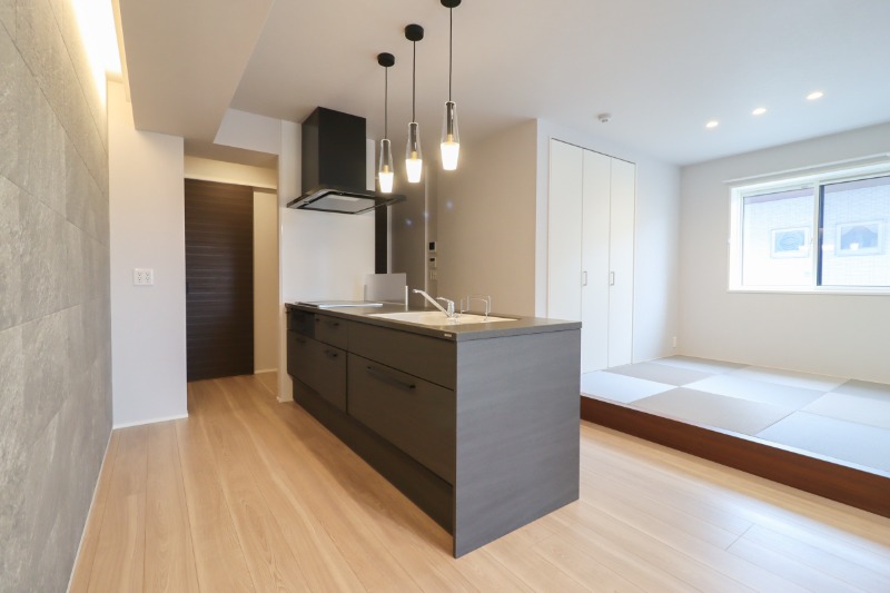 キッチン　図面と現状に相違がある場合には現状を優先