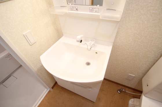 洗面設備　※別号室の写真です。