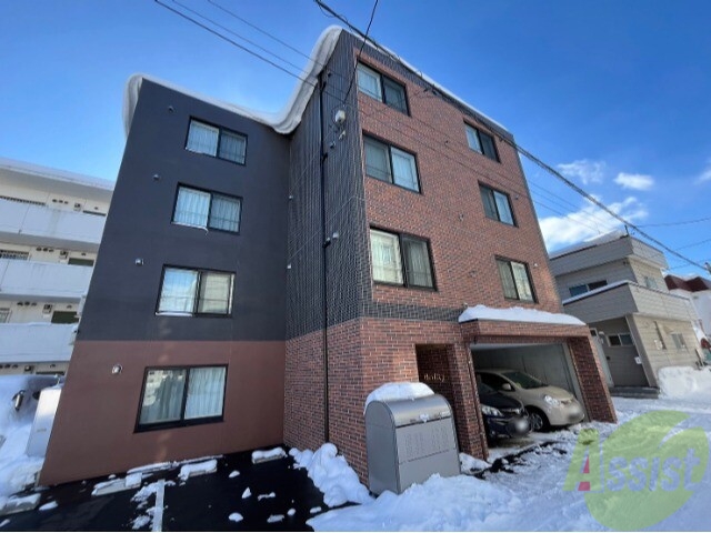 建物外観　札幌市東区北十五条東「Ｇｒａｆｆｔｙ」