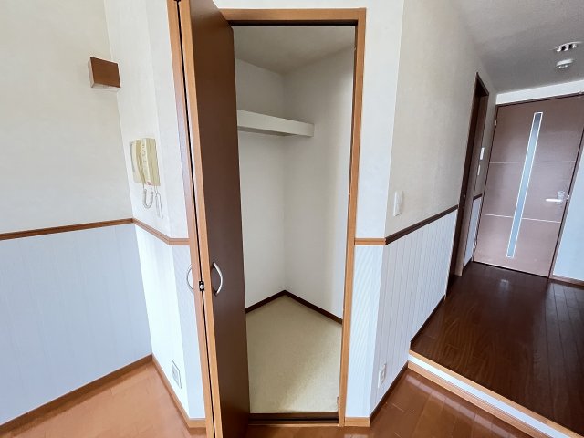 収納　十分な収納スペースがあります