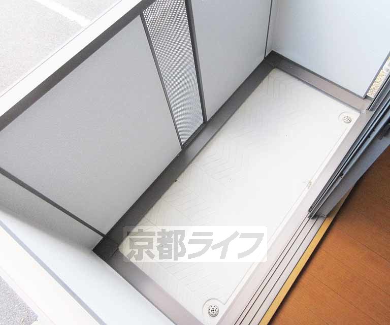 バルコニー　東向き・