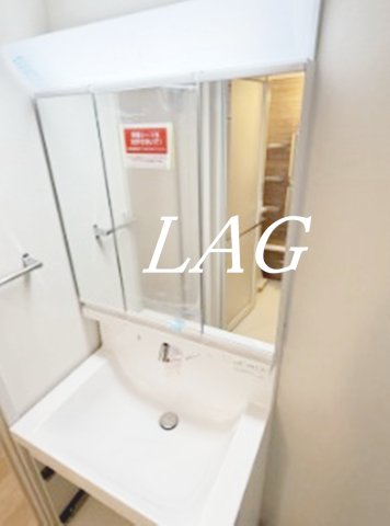 洗面設備　洗面台です。