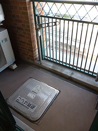 バルコニー　※別部屋の参考写真です。