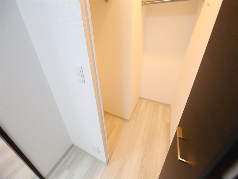 収納　ウォークインクローゼット（収納充実しています）