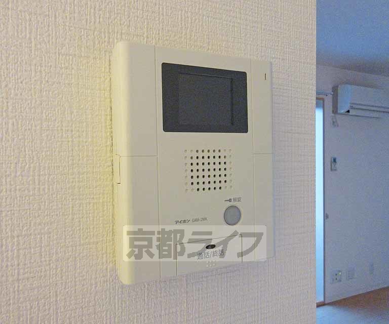 セキュリティ　モニター付きです・