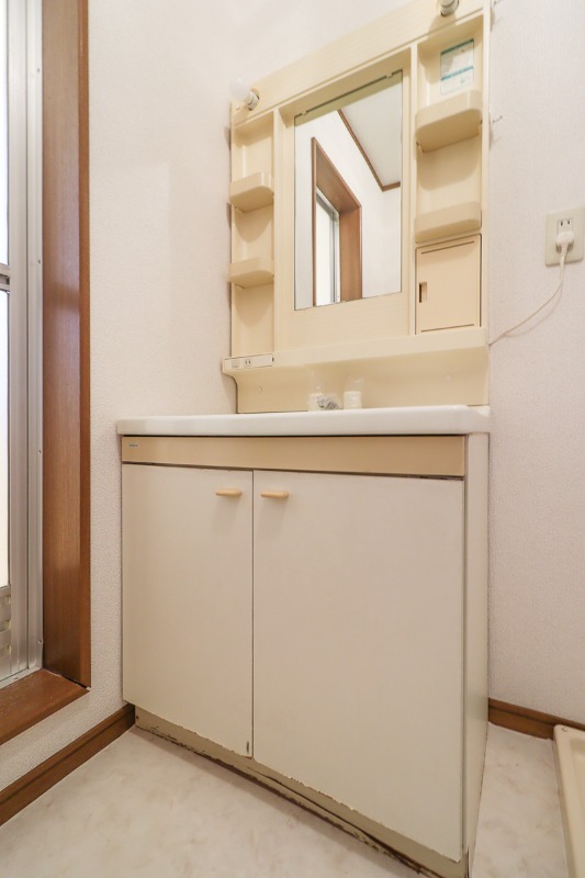 洗面設備　図面と現状に相違がある場合には現状を優先