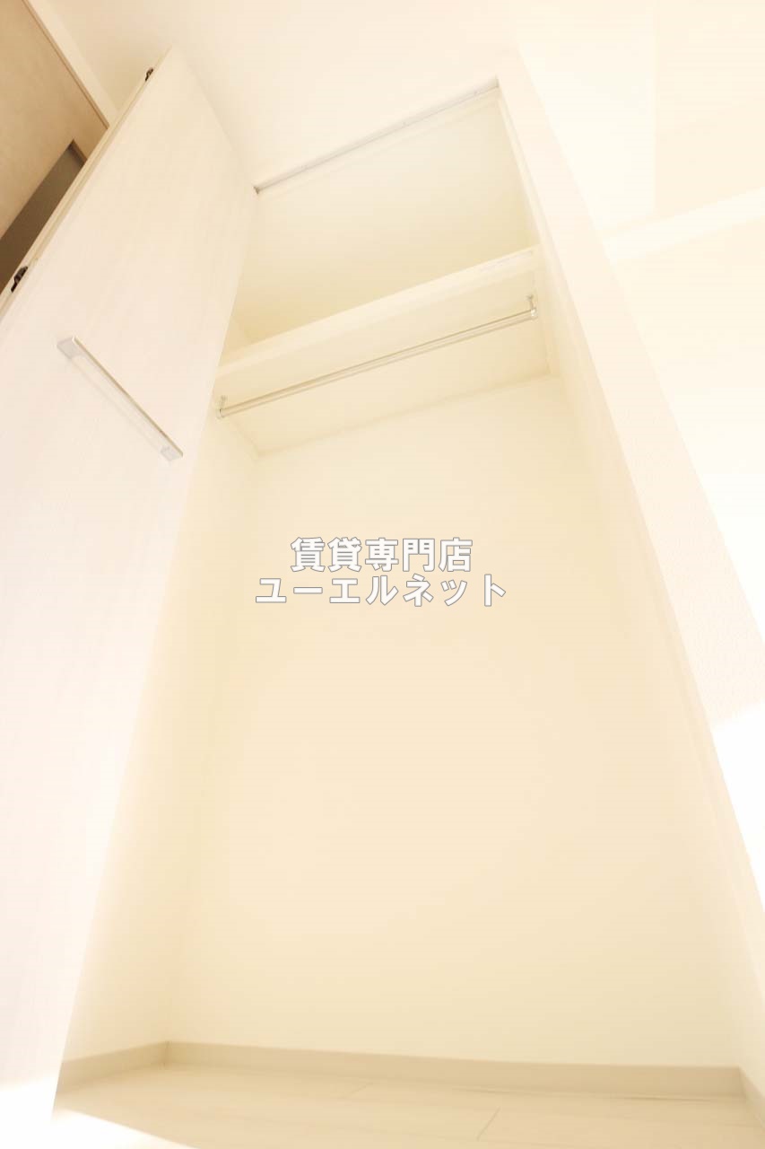 収納　クローゼット付きでお部屋もスッキリ♪