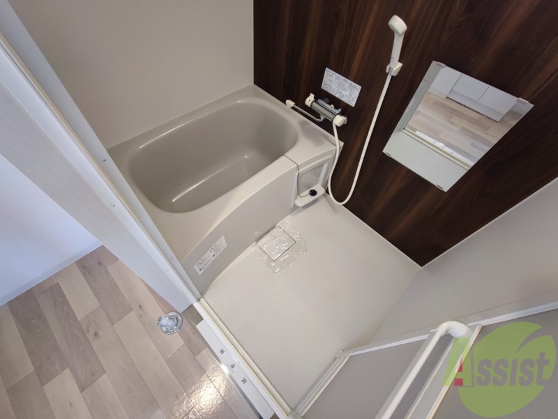 バス・シャワールーム　お風呂です。ゆっくりお風呂につかるのも体に良いですね～