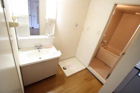 洗面設備　※別号室の写真です