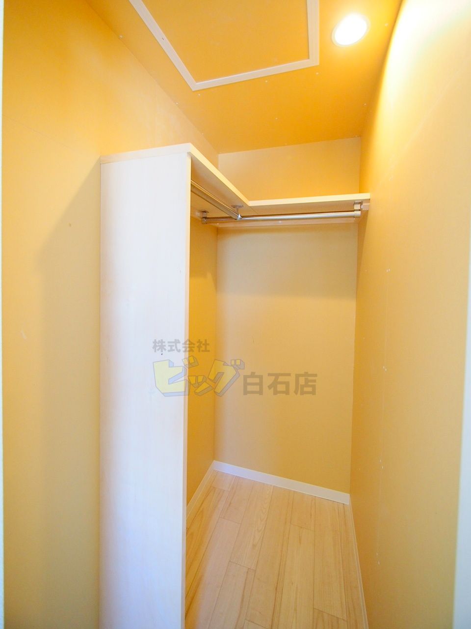 収納　広々ウォークインクローゼット完備しています♪