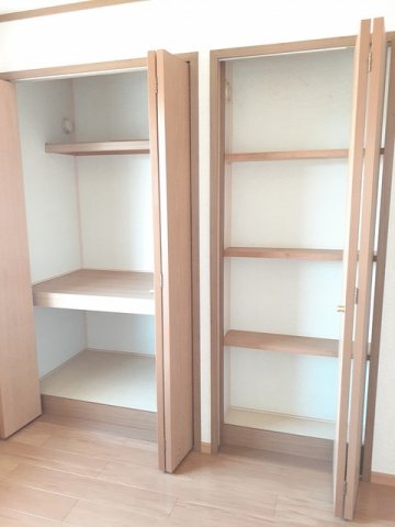 収納　収納のためのスペースです