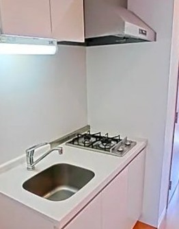 キッチン　★使いやすい二口コンロ、システムキッチン★