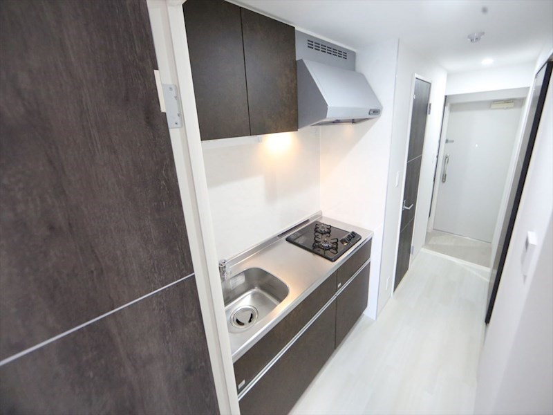 キッチン　システムキッチン（ガス2口コンロ付）