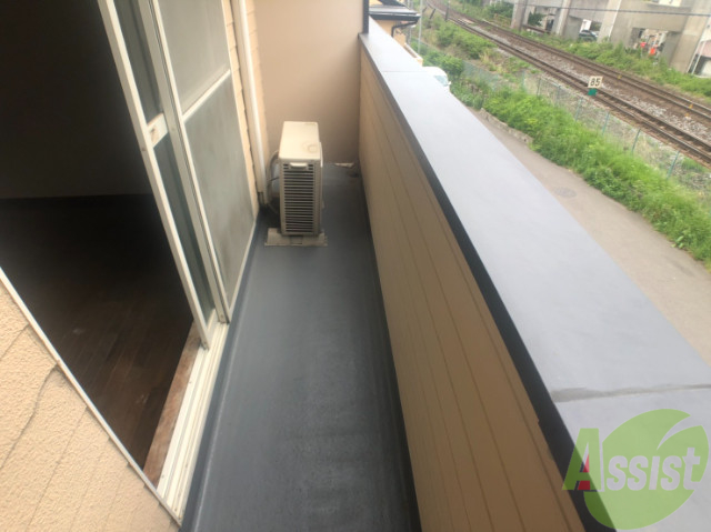 バルコニー　バルコニーもあって洗濯物も干しやすい。