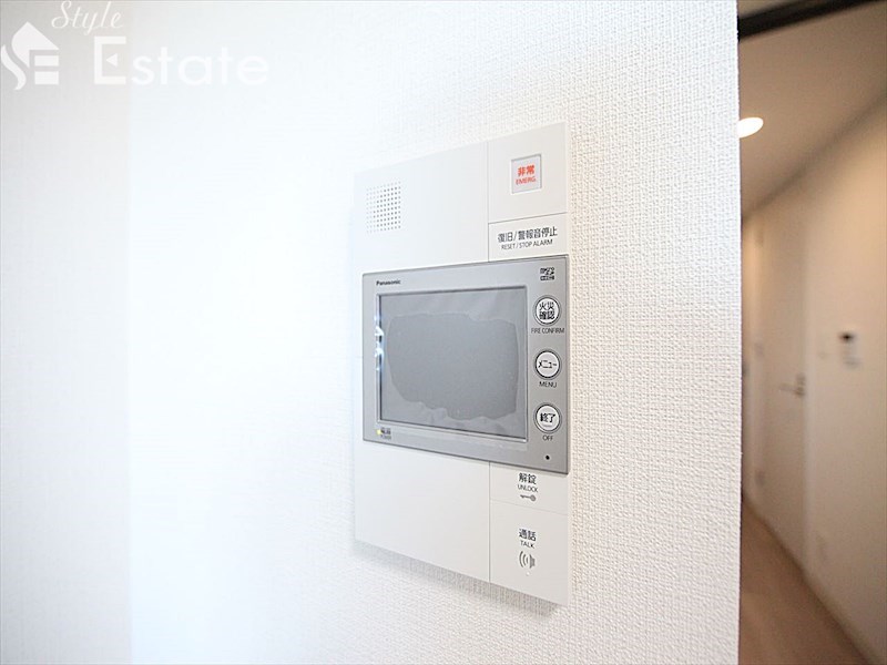 セキュリティ　モニター付きインターホン