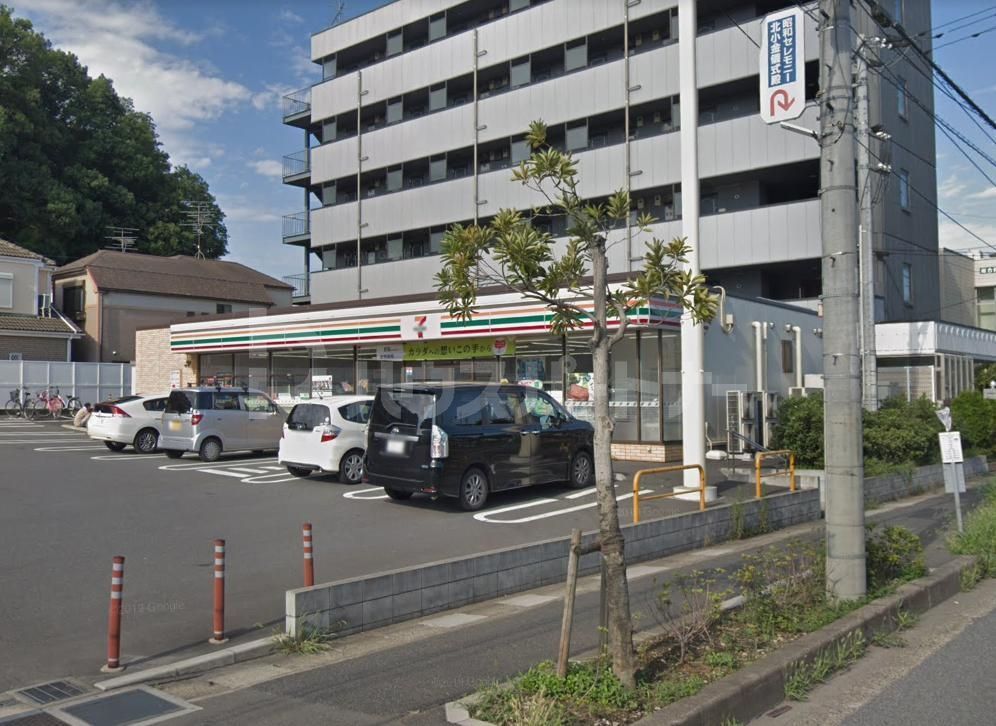 コンビニ　セブン-イレブン 松戸北小金店（コンビニ）まで180m