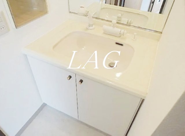 洗面設備　洗面台です。