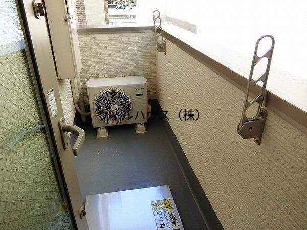 バルコニー　採光良好！