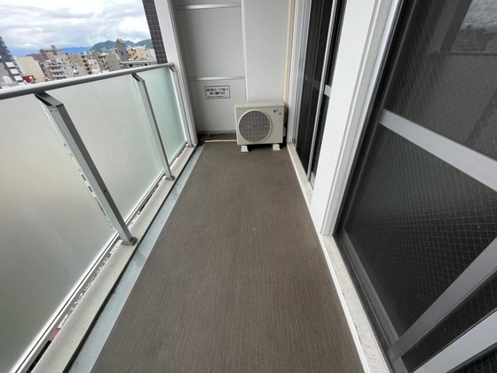 バルコニー　※別部屋の写真です