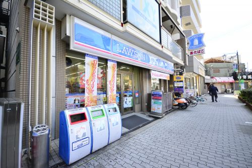 コンビニ　ローソン 西田辺一丁目店（コンビニ）まで283m