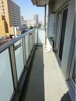 バルコニー　別タイプ部屋　参考写真です