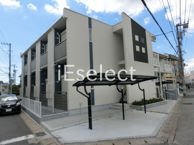 建物外観　家具家電付きのお部屋