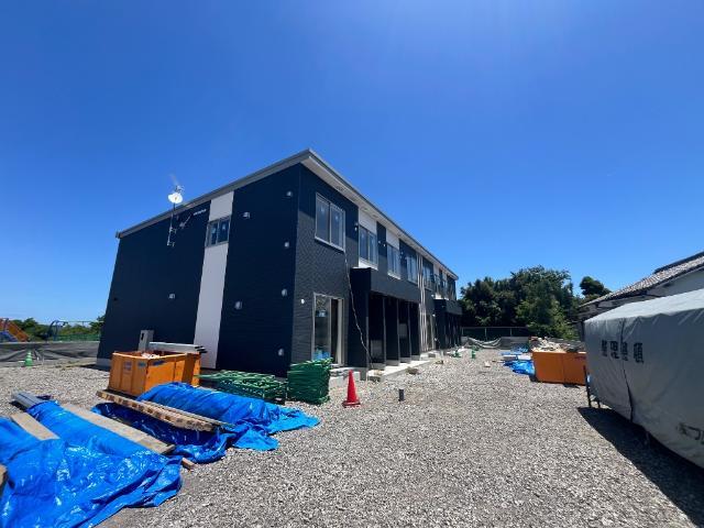 建物外観　建築現場