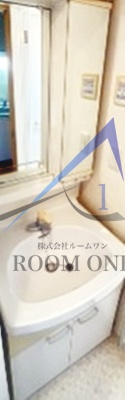 洗面設備　洗面台です。