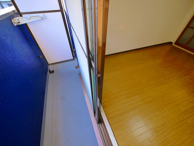 バルコニー　落ち着いた時間を過ごせるバルコニーです