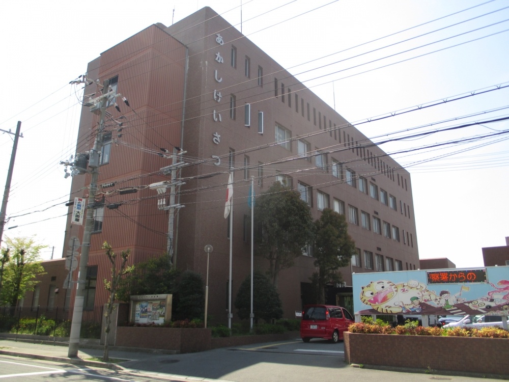 警察署・交番　明石警察署（警察署・交番）まで485m