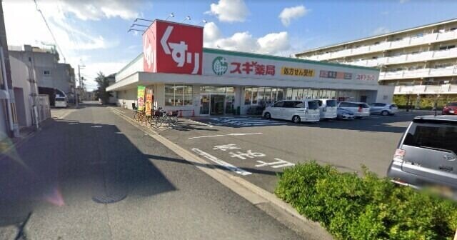 ドラックストア　スギ薬局堺東雲店（ドラッグストア）まで612m