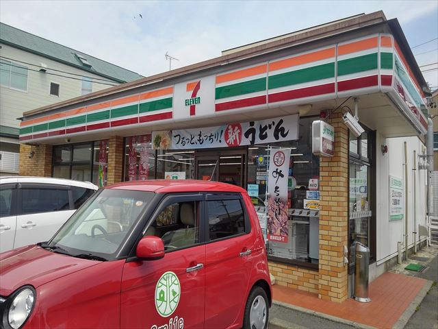 コンビニ　セブンイレブン　浜松高町店（コンビニ）まで400m