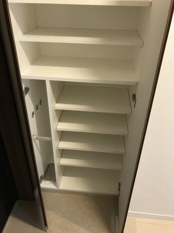 収納　十分な収納スペースがあります