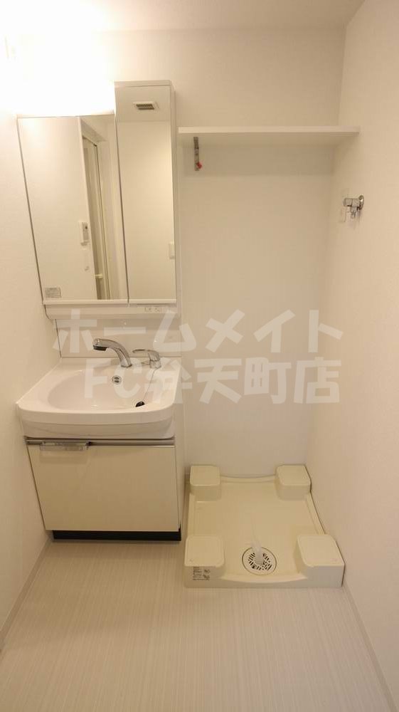 その他　室内洗濯置き場です