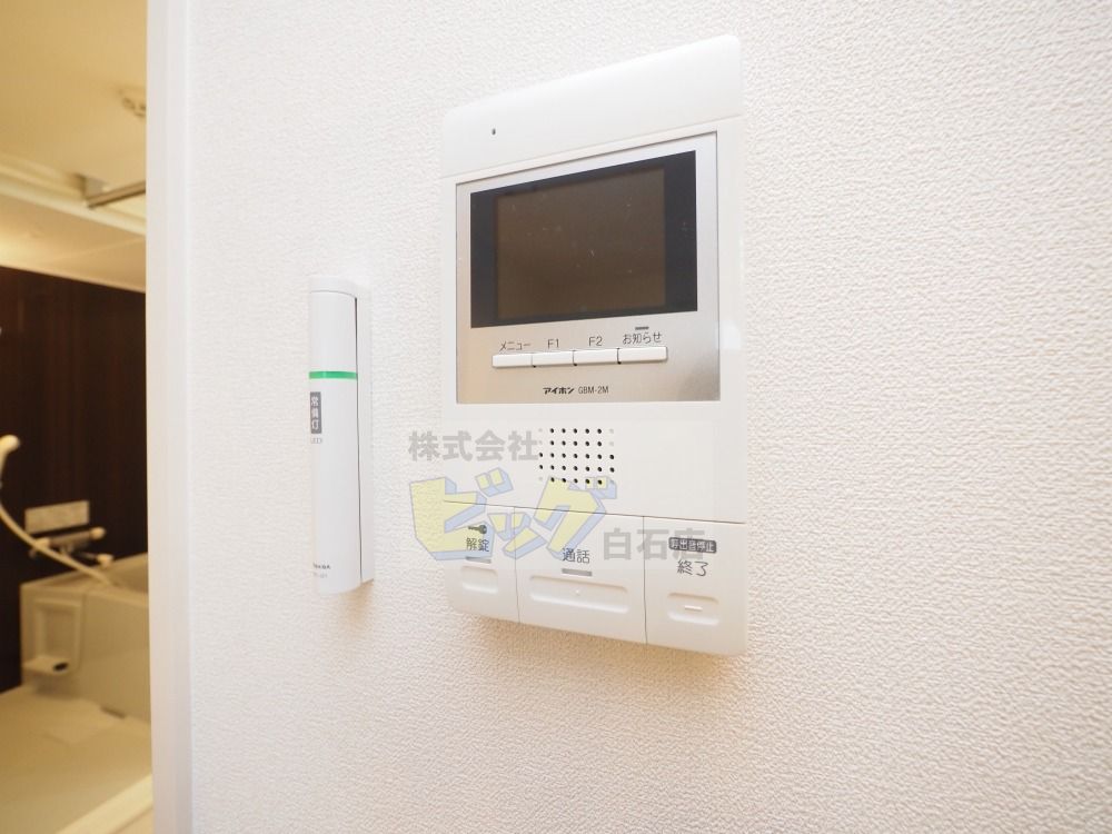 セキュリティ　安心安全のTVモニター付きです♪