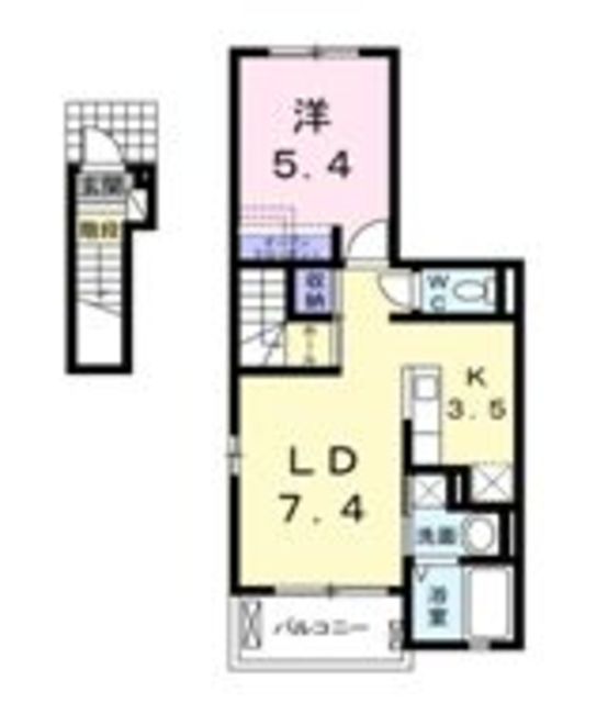 モデッサ東川口の間取り写真