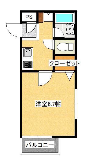 レジデンス八王子の間取り写真